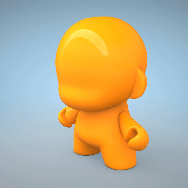 vinyl toy munny 3d model - Munny by Tomas Sinkunas